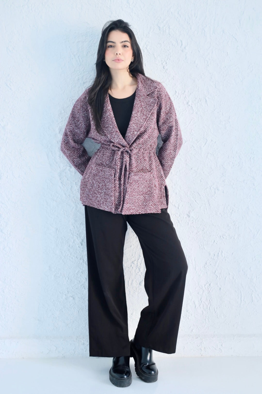 Luna jacket in purple