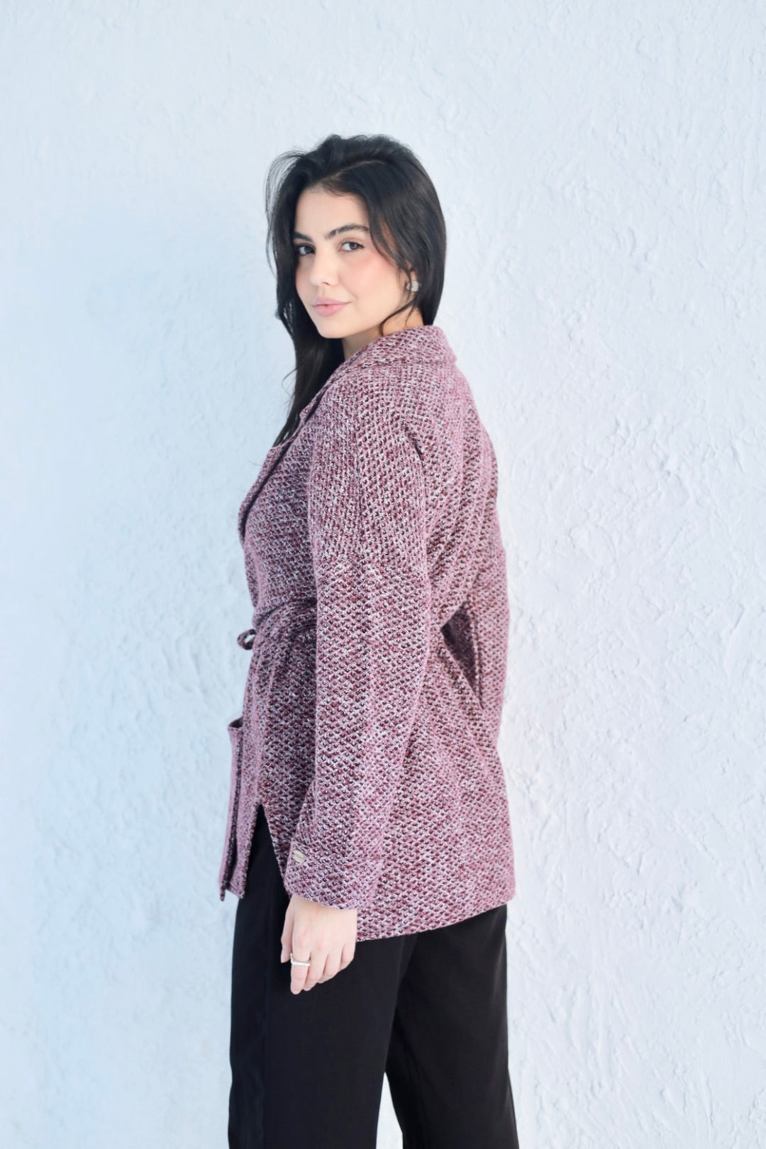 Luna jacket in purple
