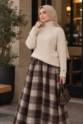 Bullover in beige