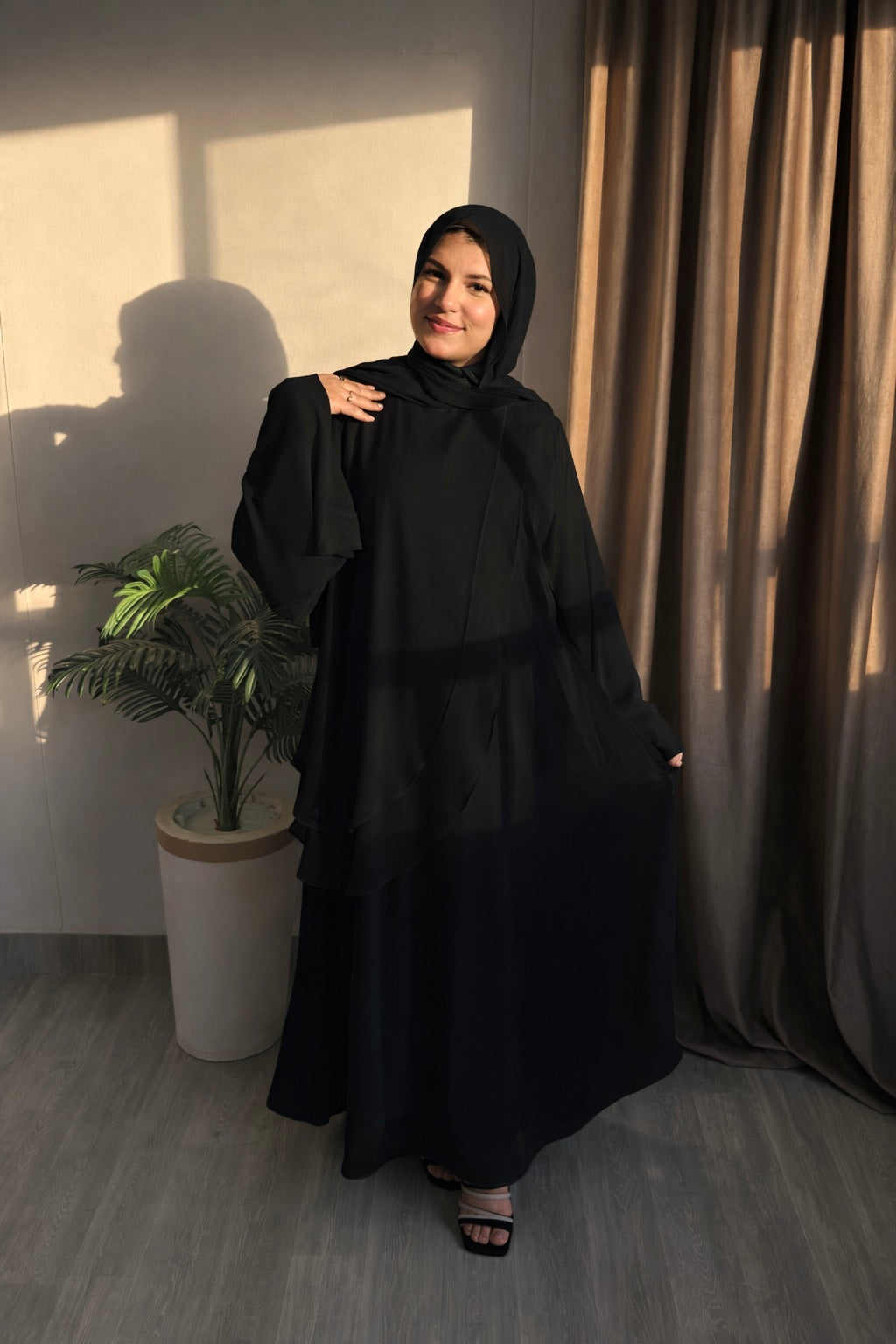 Chiffon abaya