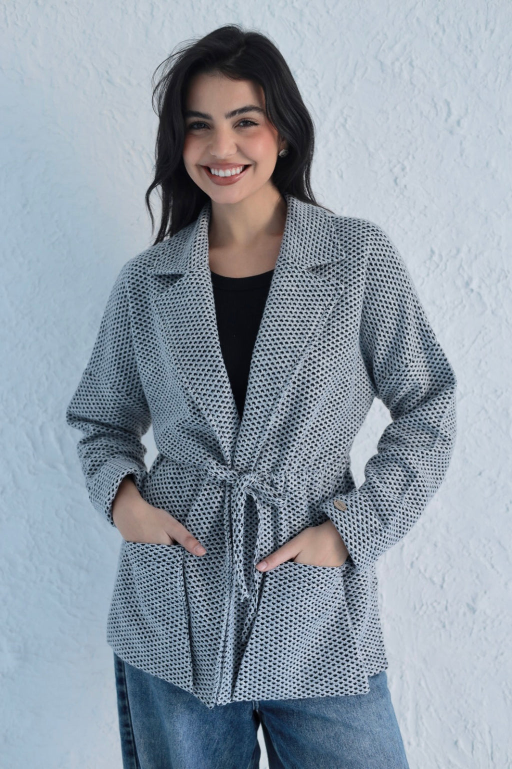 Luna jacket in gray