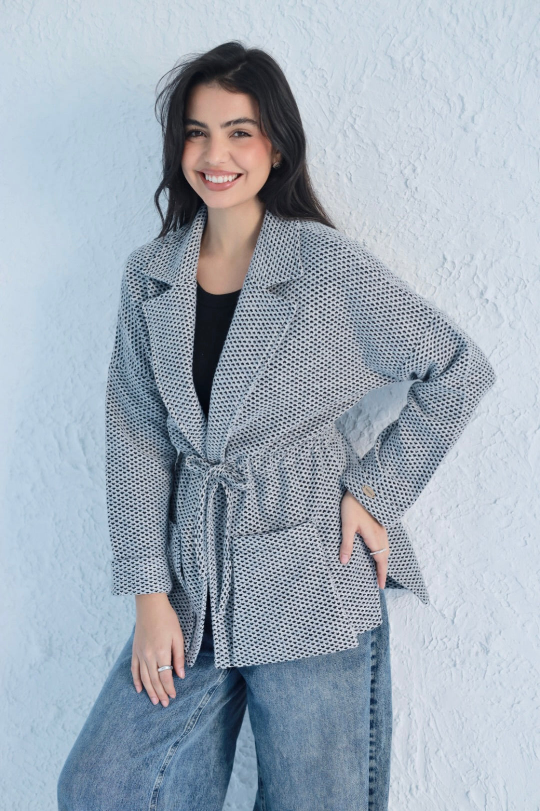 Luna jacket in gray