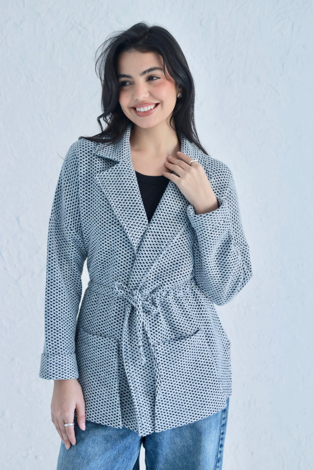 Luna jacket in gray