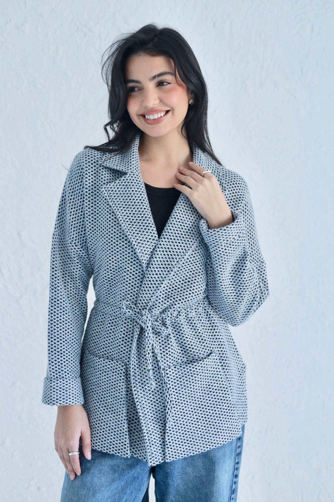Luna jacket in gray