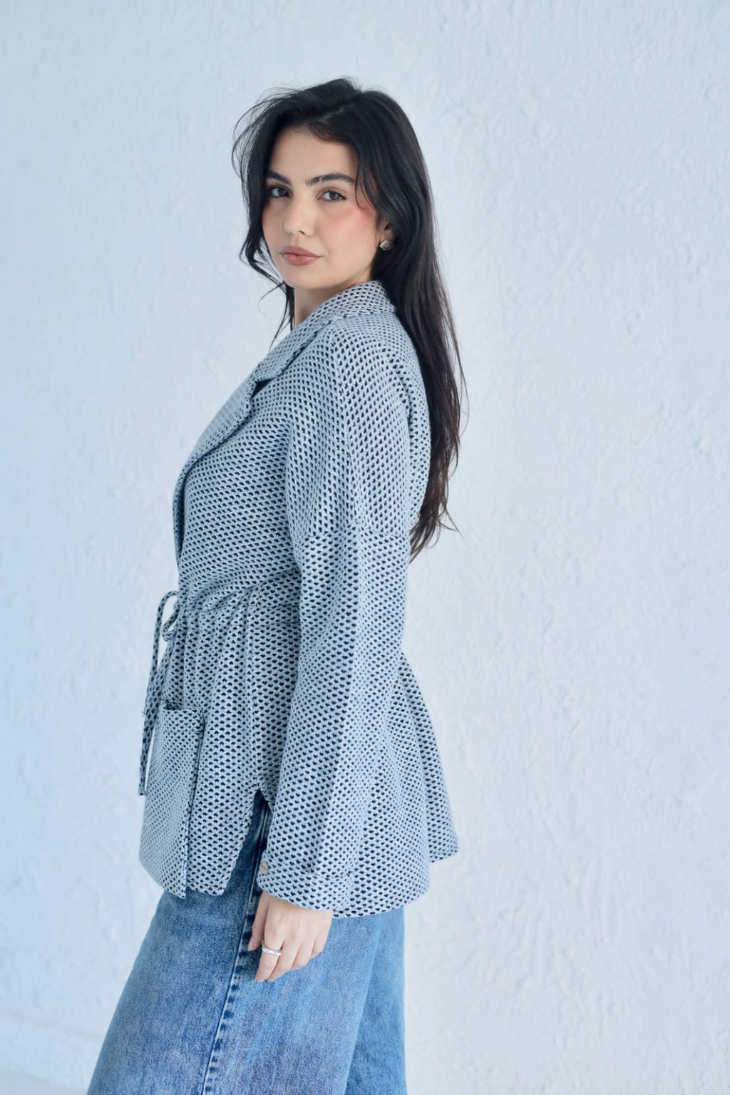 Luna jacket in gray