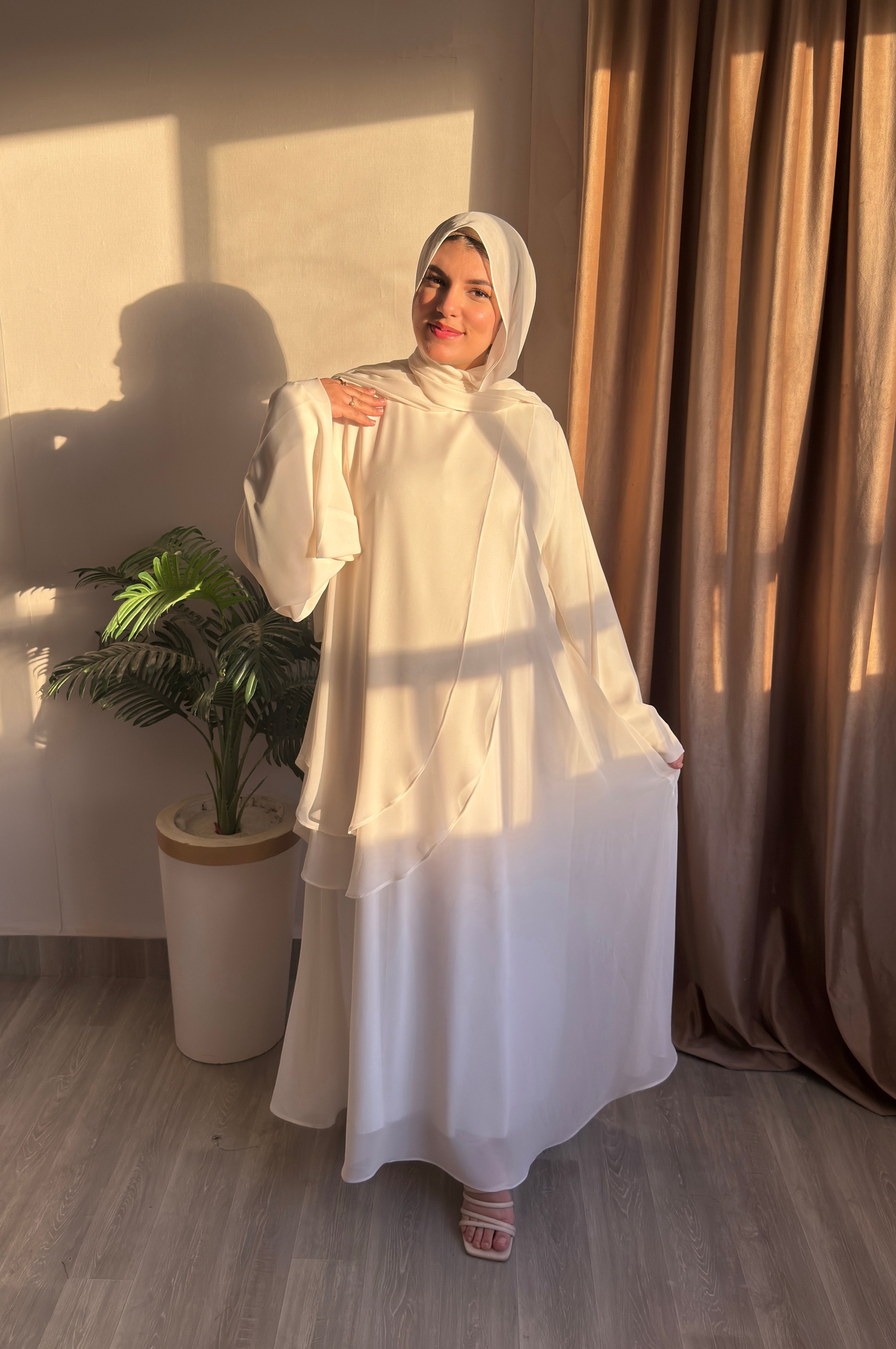 Chiffon abaya