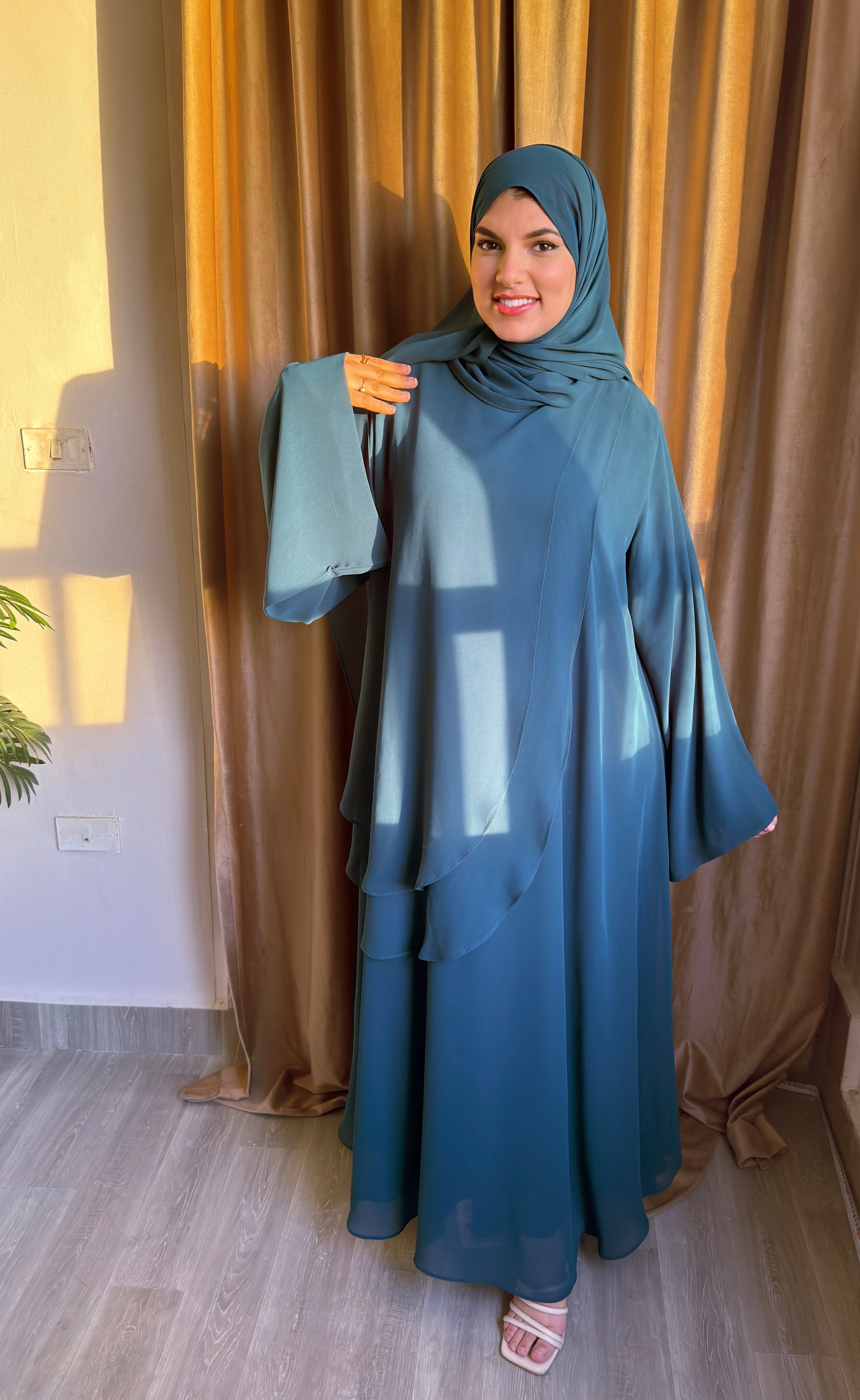 Chiffon abaya