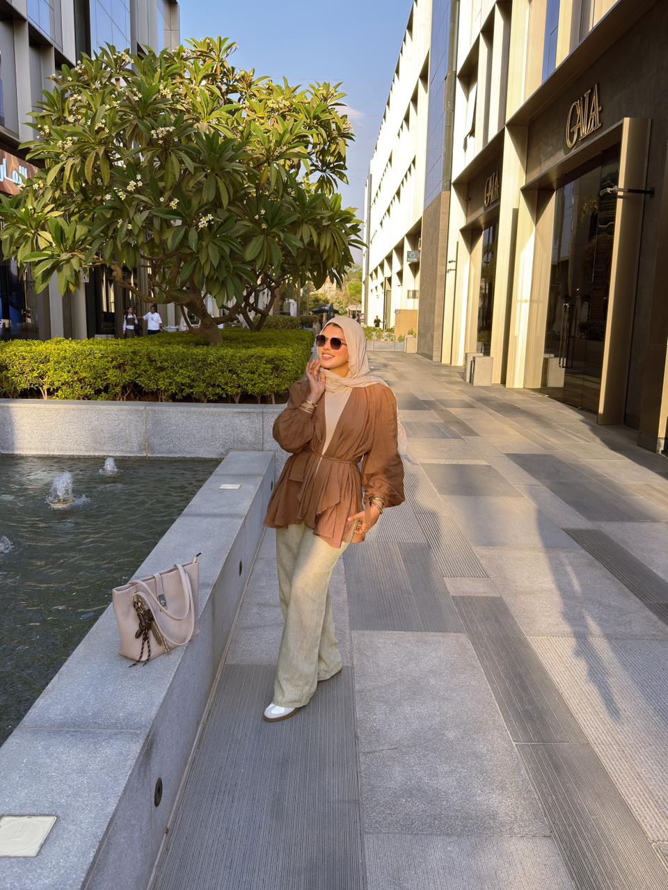 Linen Galaxy Blouse