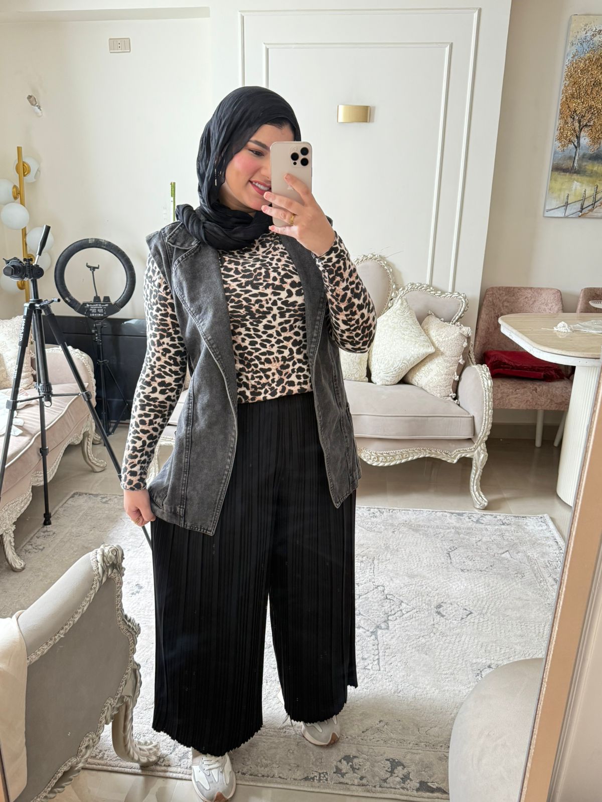 pleated pant